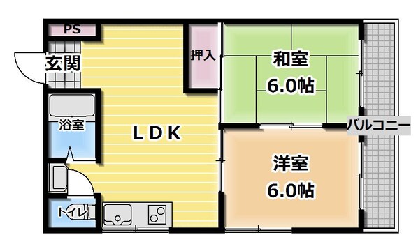 新光永住の物件間取画像